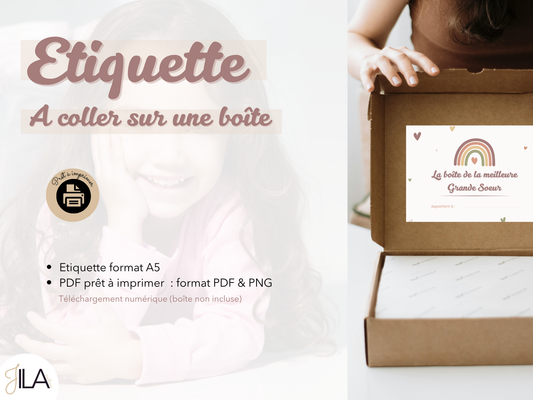 🌈 KIT GRANDE SOEUR - ARC EN CIEL