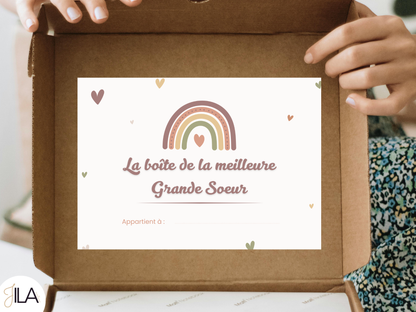 🌈 KIT GRANDE SOEUR - ARC EN CIEL