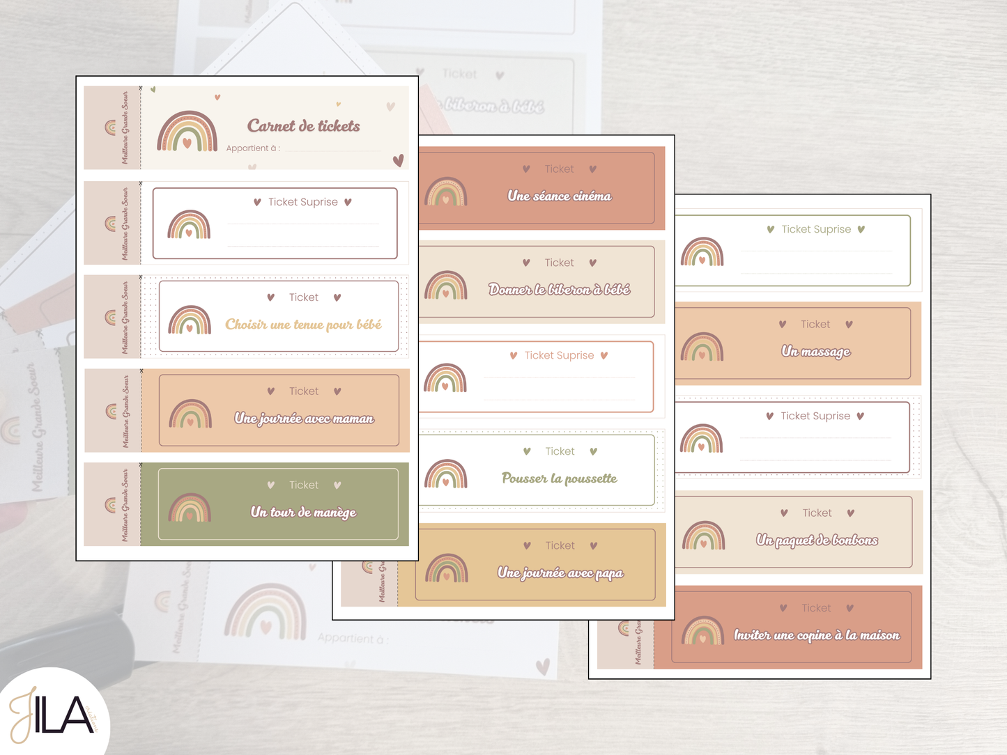 🌈 KIT GRANDE SOEUR - ARC EN CIEL