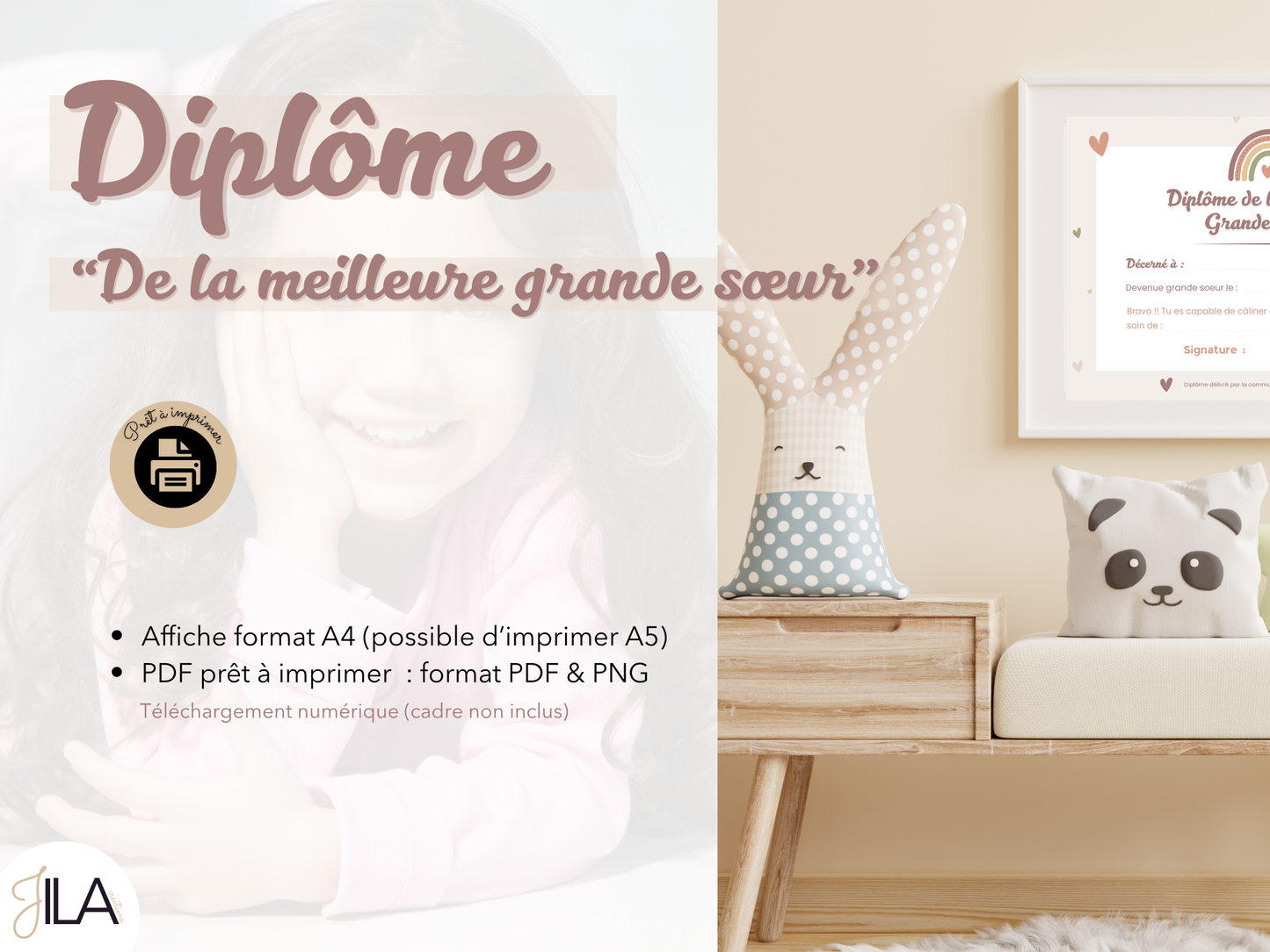 🌈 KIT GRANDE SOEUR - ARC EN CIEL