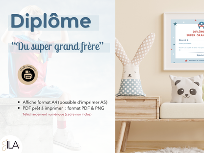 🦸🏻 KIT GRAND FRÈRE - SUPER HÉROS