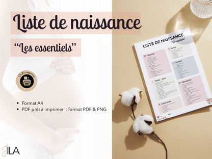 🤰🏻 KIT GROSSESSE & MATERNITÉ