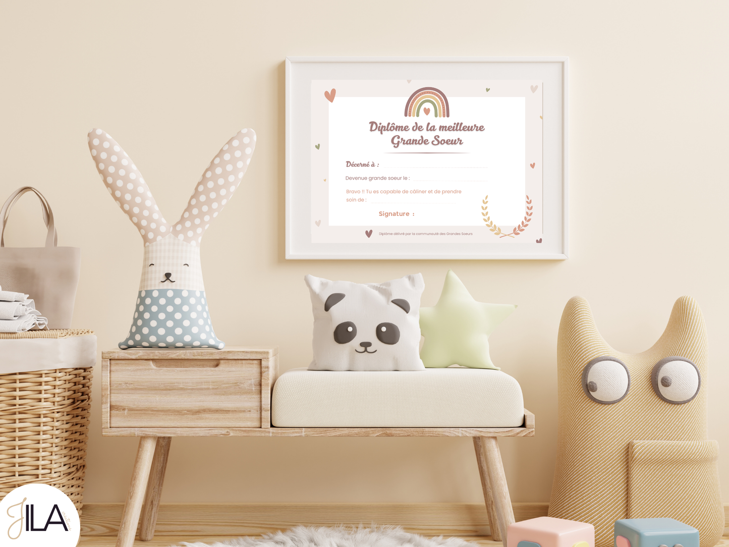 🌈 KIT GRANDE SOEUR - ARC EN CIEL