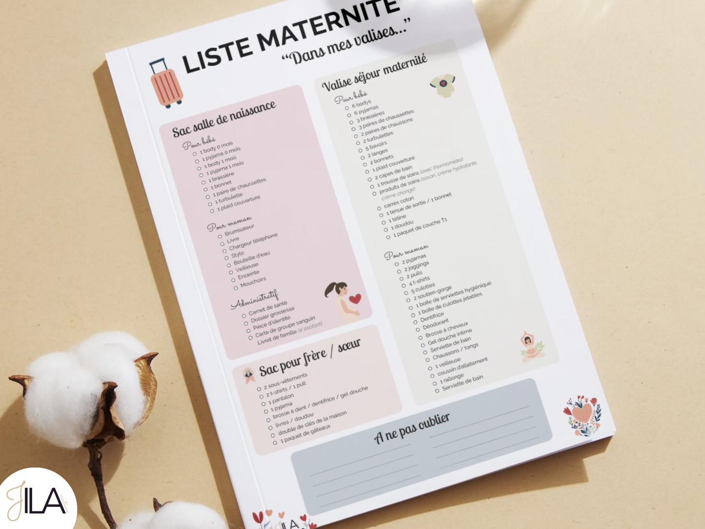 🤰🏻 KIT GROSSESSE & MATERNITÉ