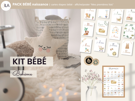 👶🏻 KIT BÉBÉ - BOHÈME