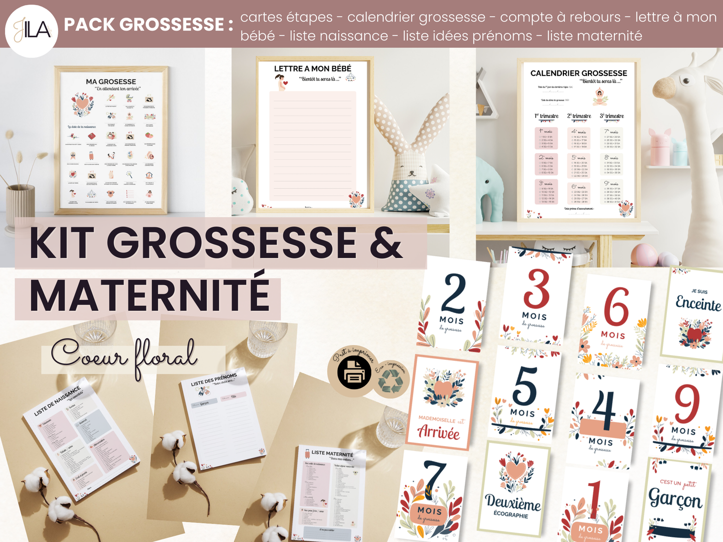 🤰🏻 KIT GROSSESSE & MATERNITÉ
